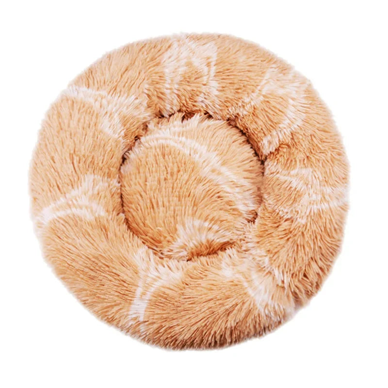 6 Sizes Round Pet Bed for Warm Sleeping