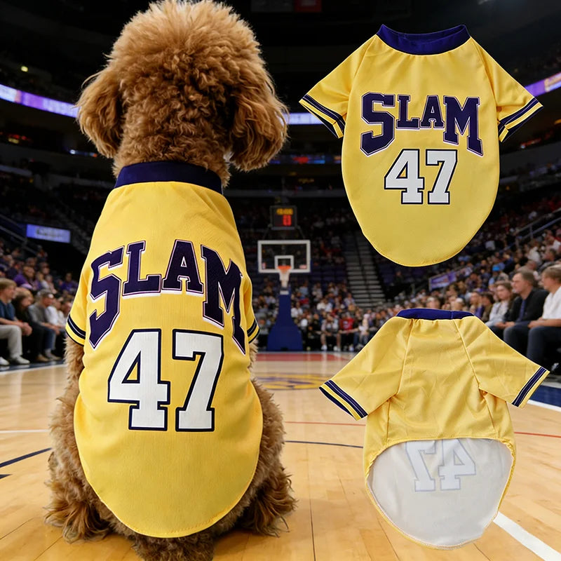 SLAM 47 Mesh Breathable Dog Basketball Clothing