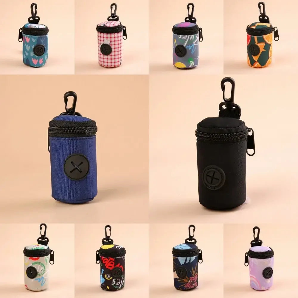 Hangable Dog Poop Bag Dispenser Zipper