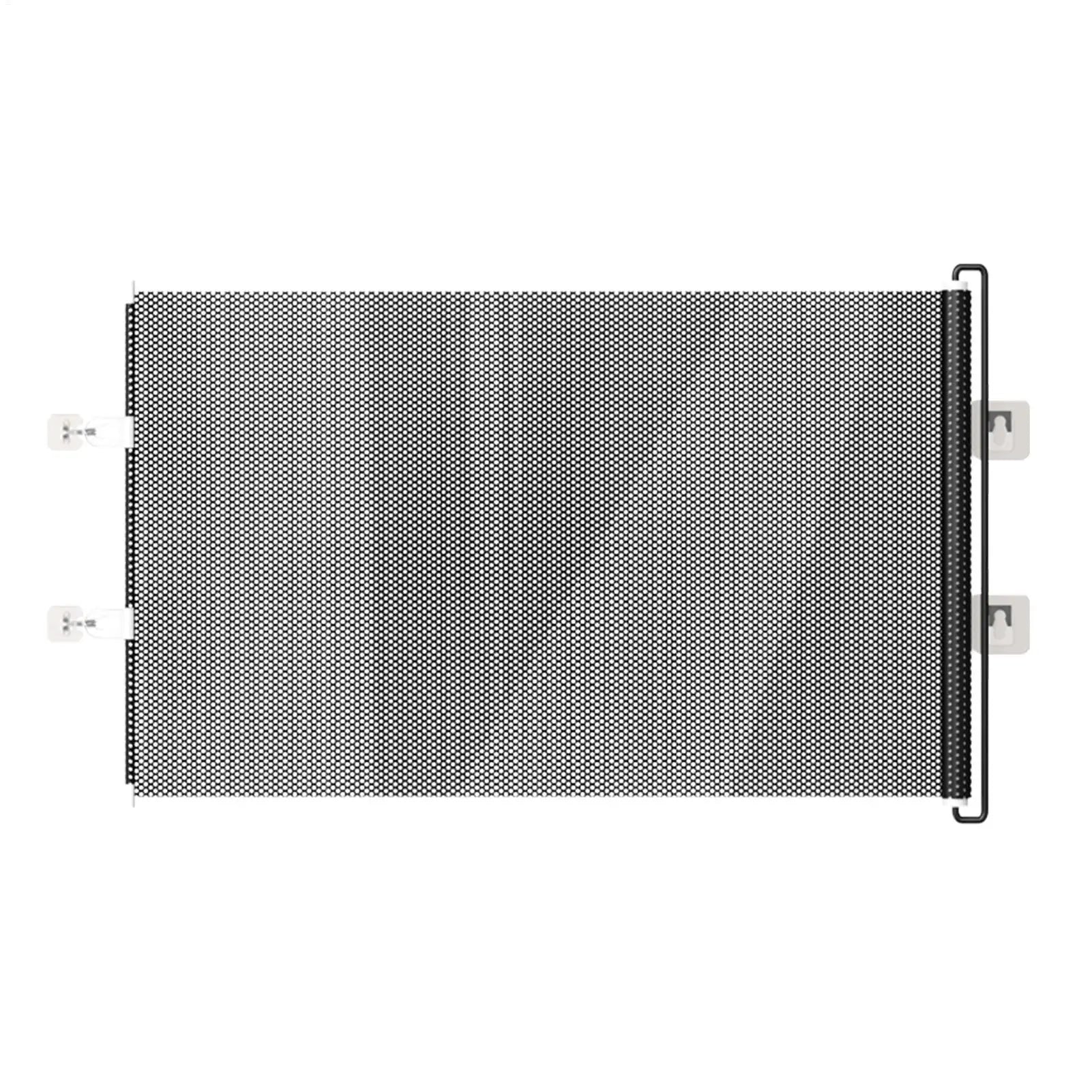 Dog Gates For Doorways Retractable Mesh Pet Gate