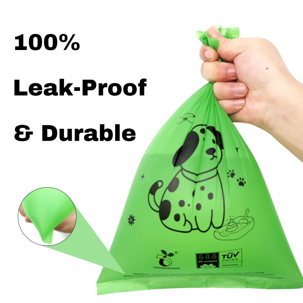 Biodegradable dog poop bag