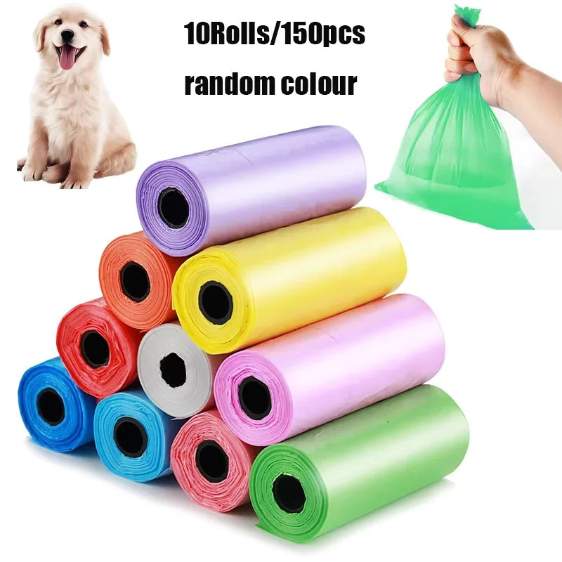 New 10 Rolls Dog Poop Bags Eco-Friendly Leak-Proof