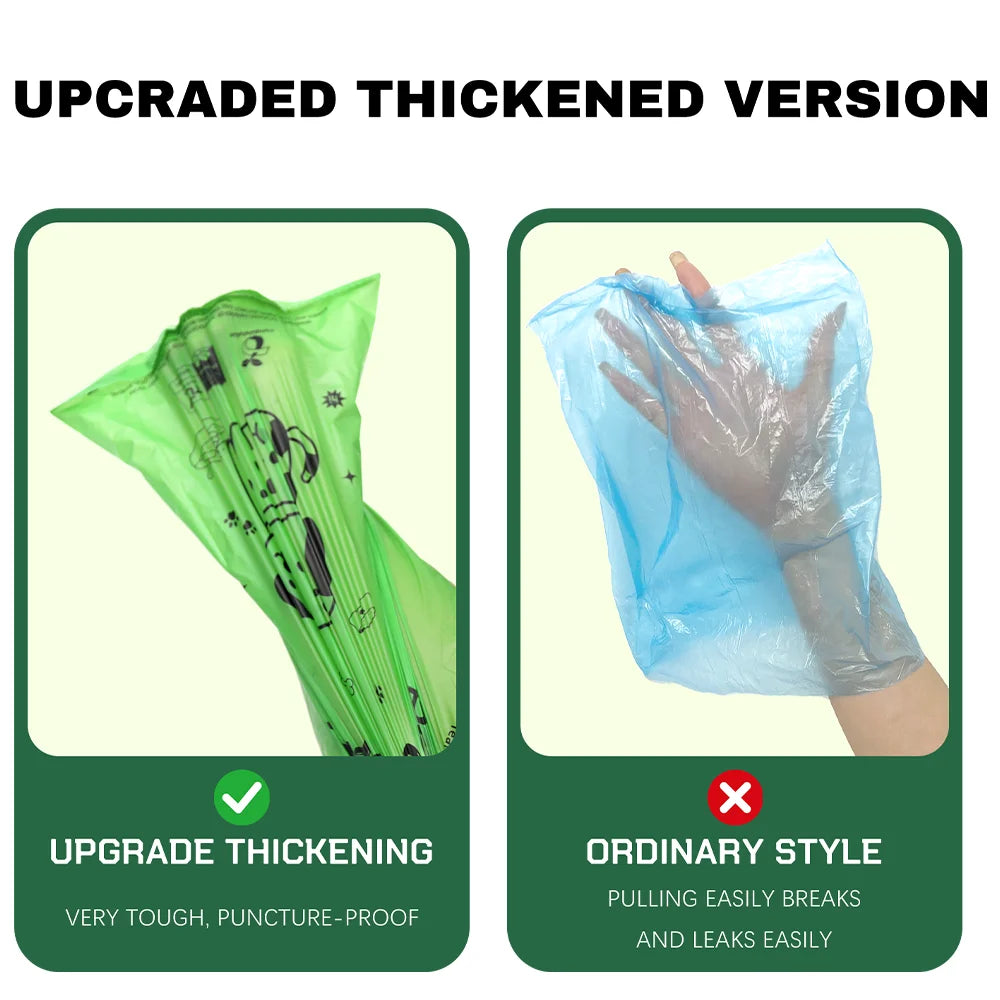 Biodegradable dog poop bag