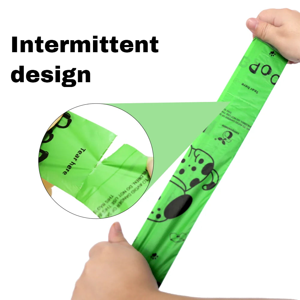 Biodegradable dog poop bag