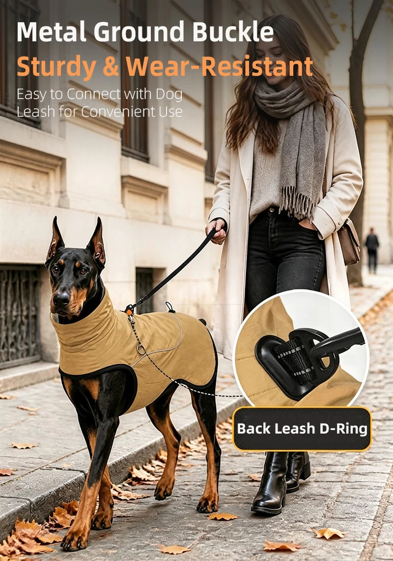 Small & Medium Large Dog Winter Coat