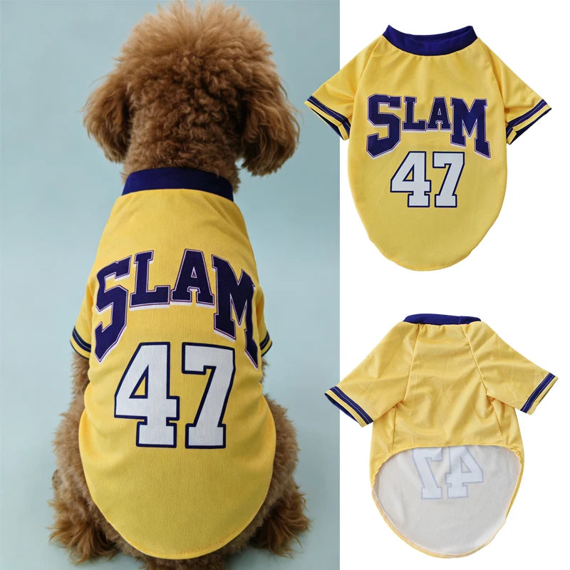 SLAM 47 Mesh Breathable Dog Basketball Clothing