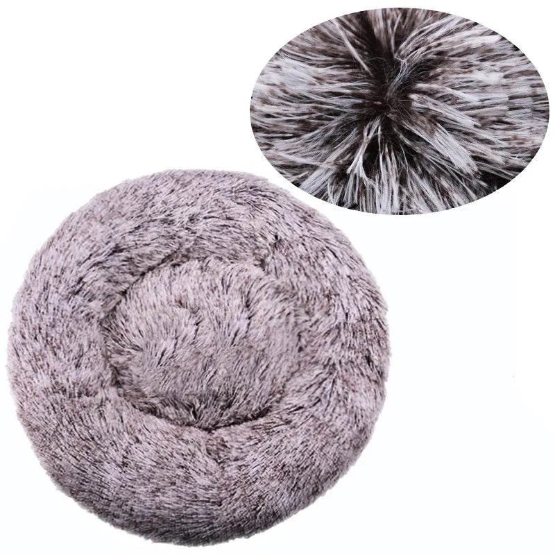 6 Sizes Round Pet Bed for Warm Sleeping