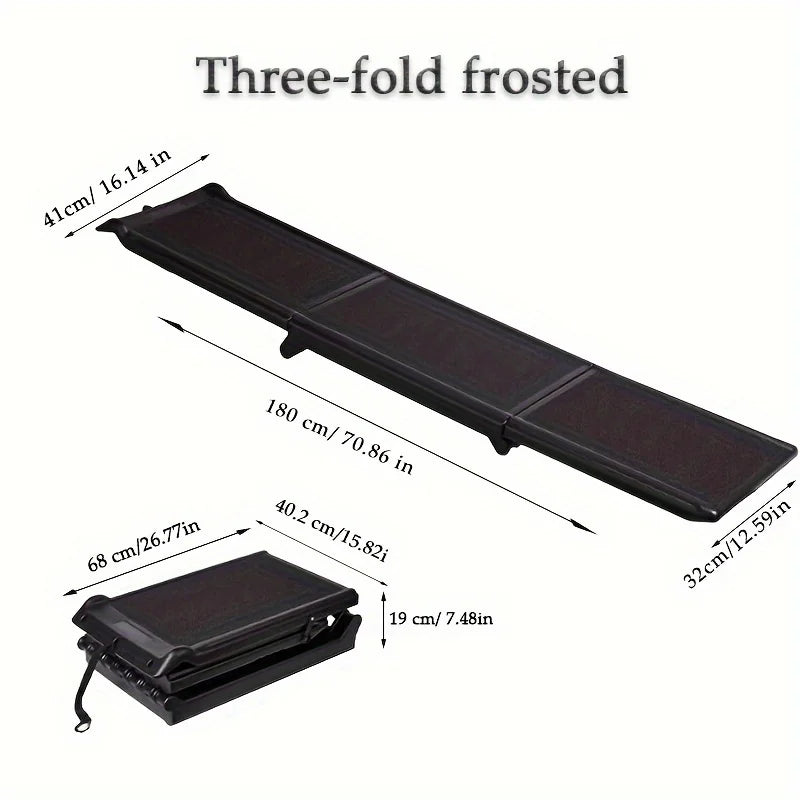 Folding Pet Ramp Stair For Cars Trucks & SUVs