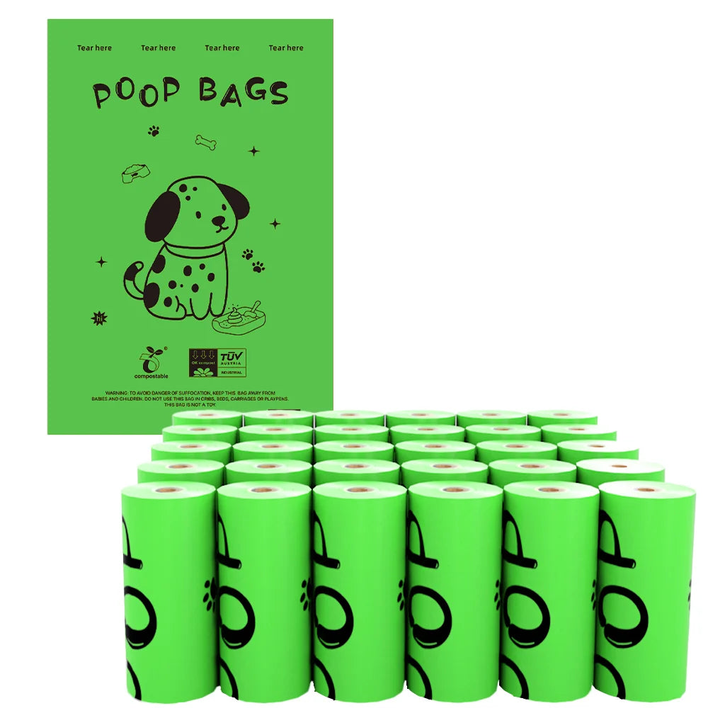 Biodegradable dog poop bag