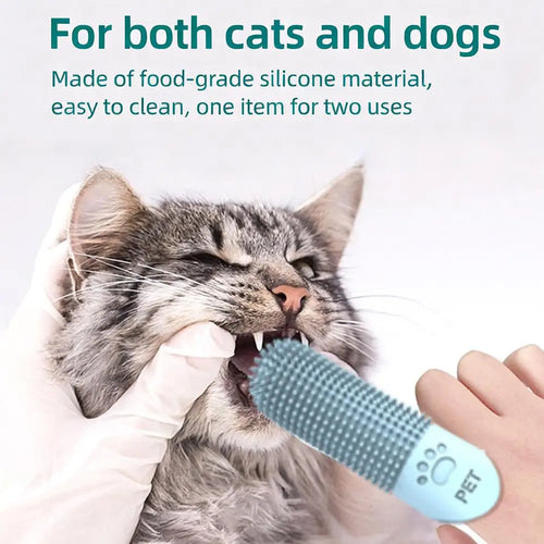 360° Finger Dog Toothbrush Silicone