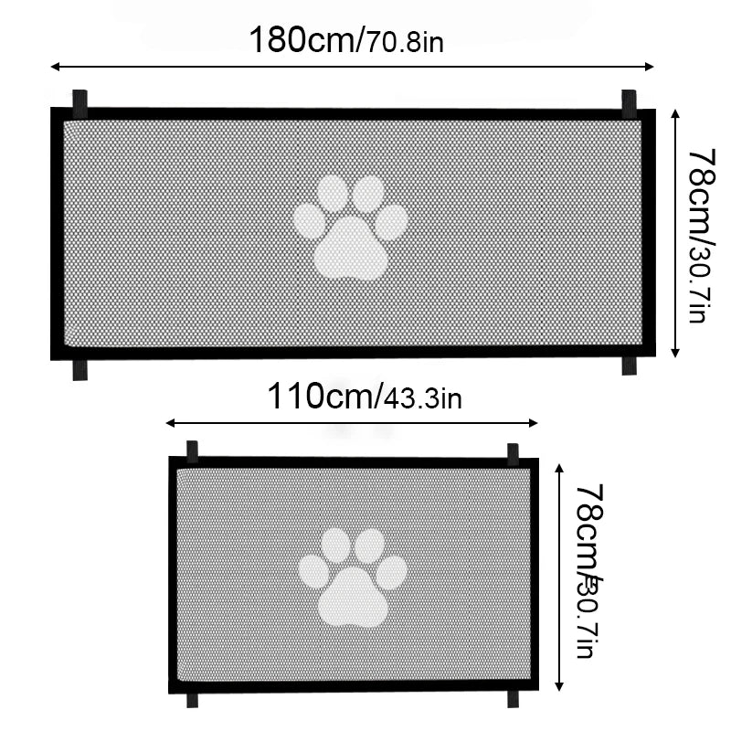 Pet Barrier Fences Portable Folding
