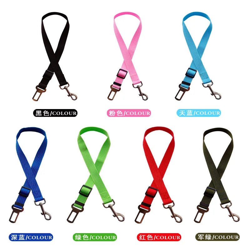 Adjustable Pet Cat / Dog Car Seat Belt