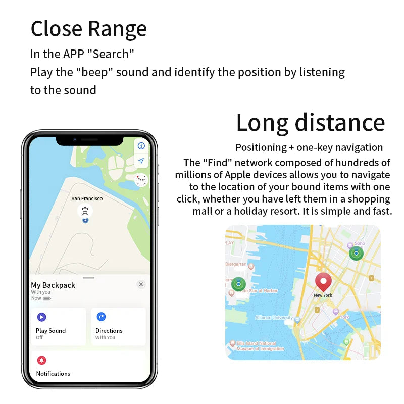Airtag Bluetooth GPS Tracking For iPhone