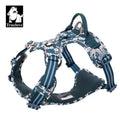 Premium Dog Harness for Big Medium Small with Cotton Aluminum Alloy Floral Pattern Adjustable Vest