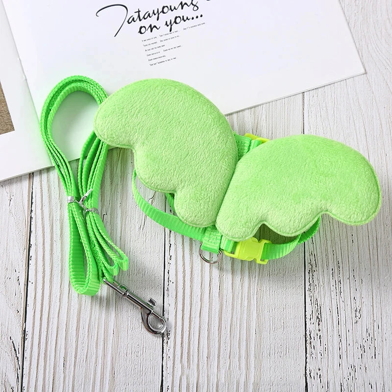 Cute Wing Duck Leash Pet Cat Harness