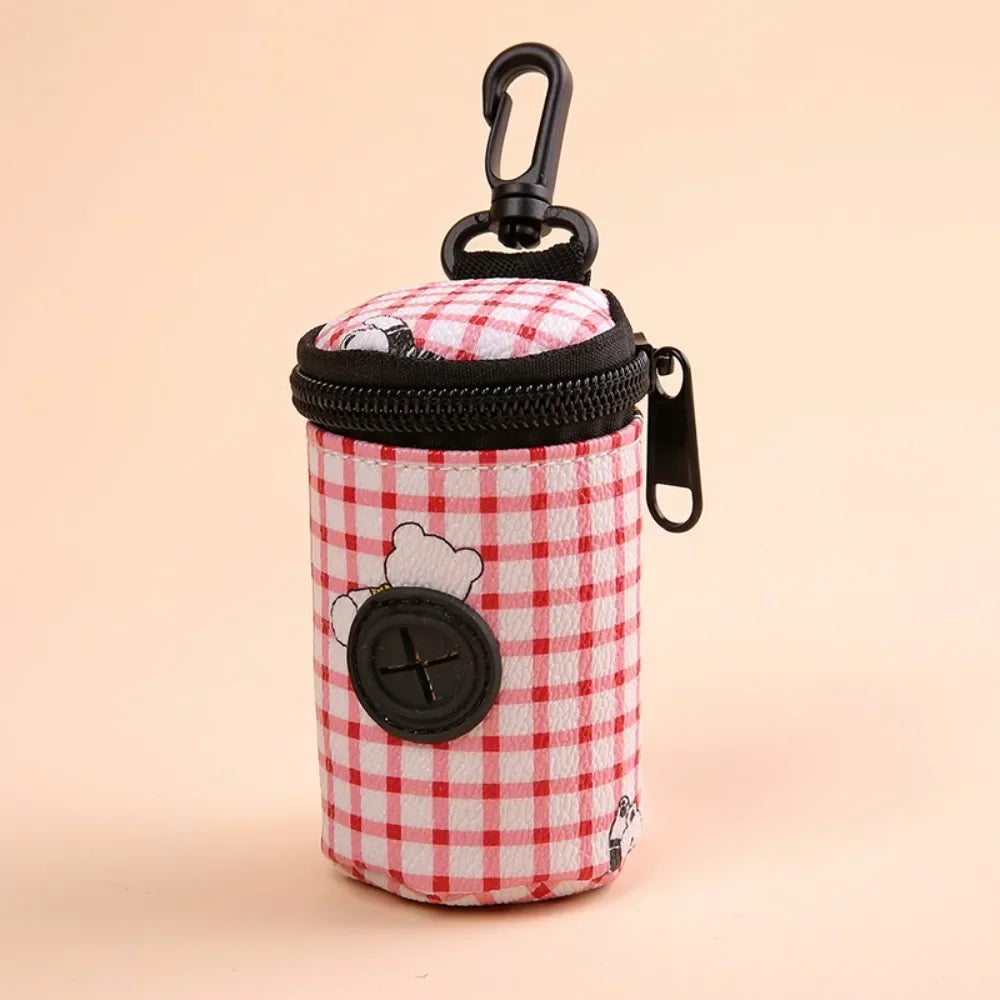 Hangable Dog Poop Bag Dispenser Zipper