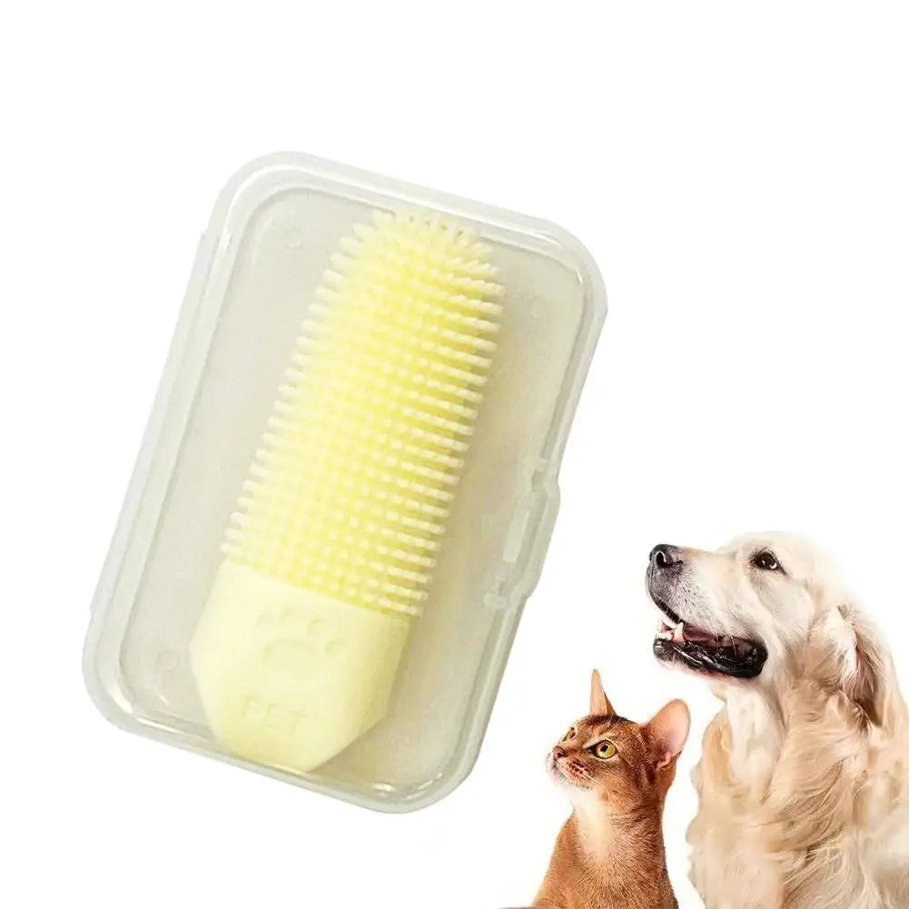 360° Finger Dog Toothbrush Silicone