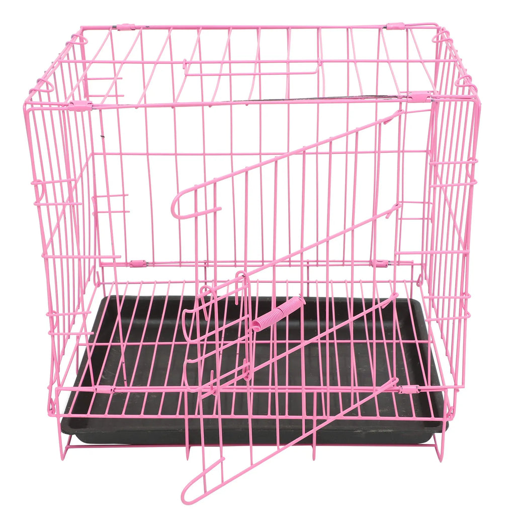 Dog Folding Kennel Indoor Crate for Dogs Durable Steel