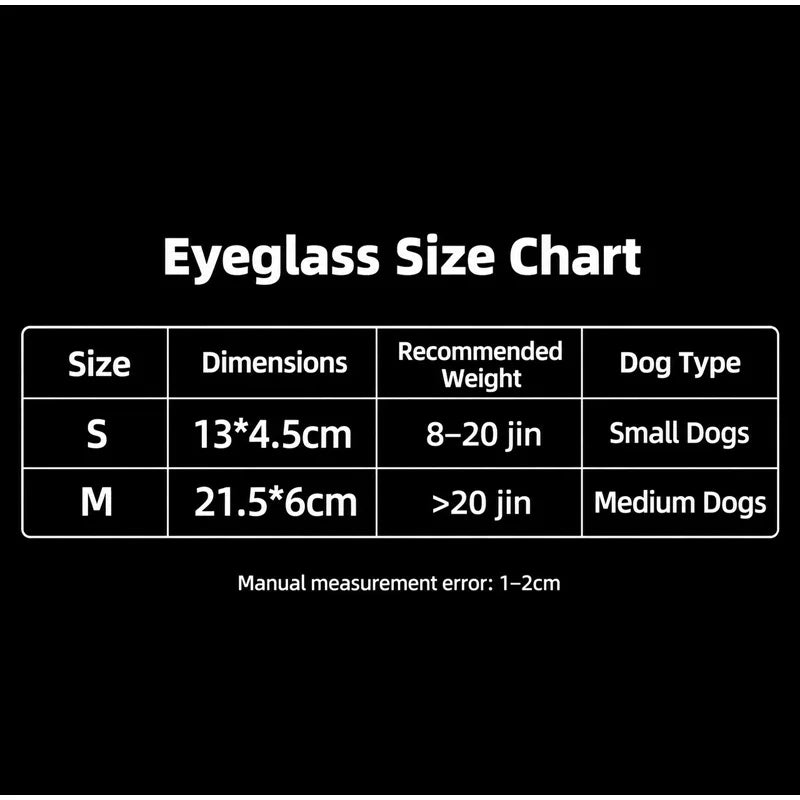 Pet Helmets Windproof Transparent Glasses Sunglasses