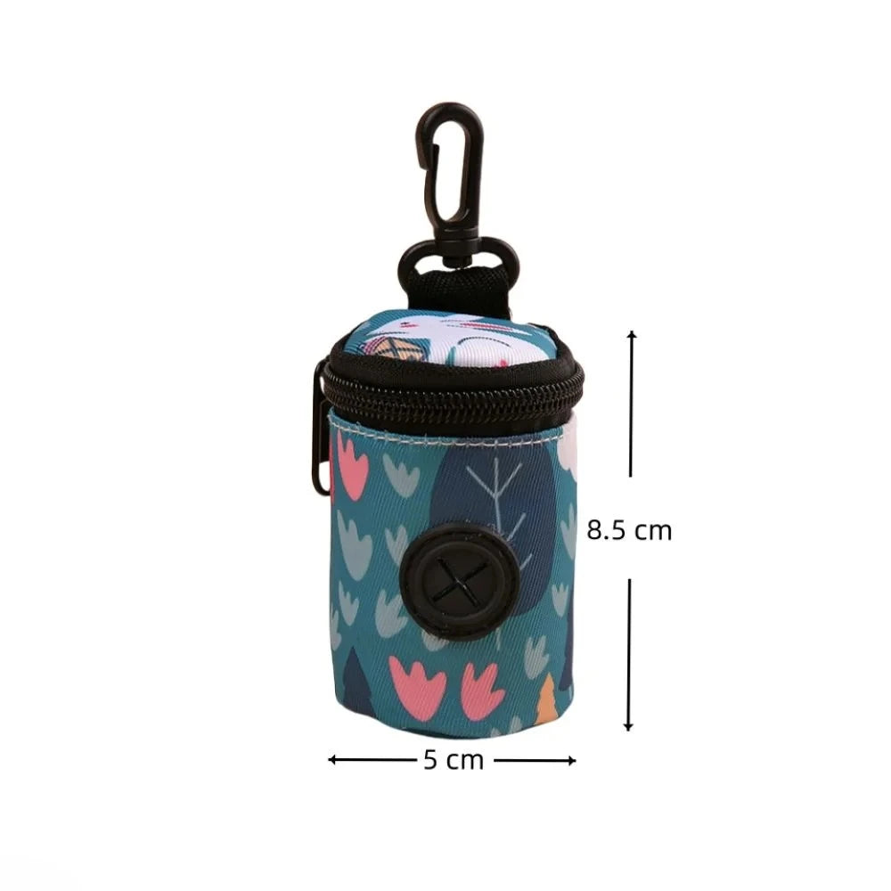 Hangable Dog Poop Bag Dispenser Zipper