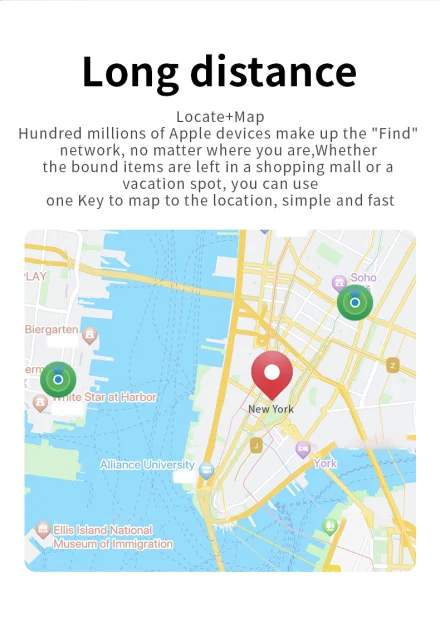 Airtag Bluetooth GPS Tracking For iPhone
