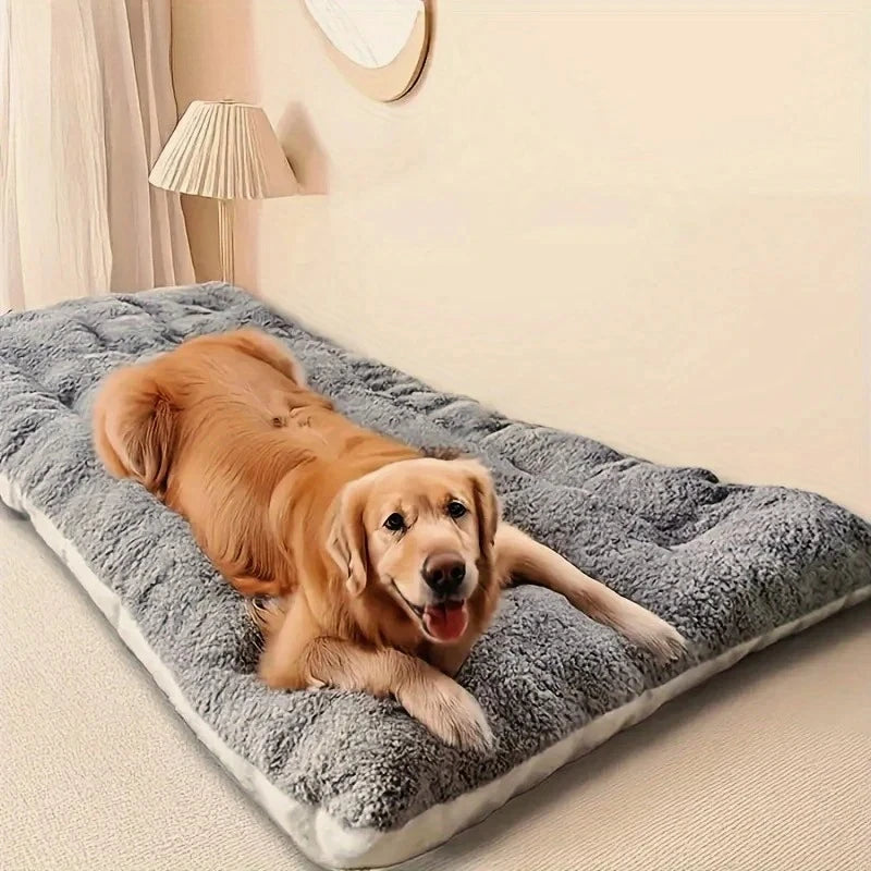 Large Plush Dog Bed Thickened Super Soft