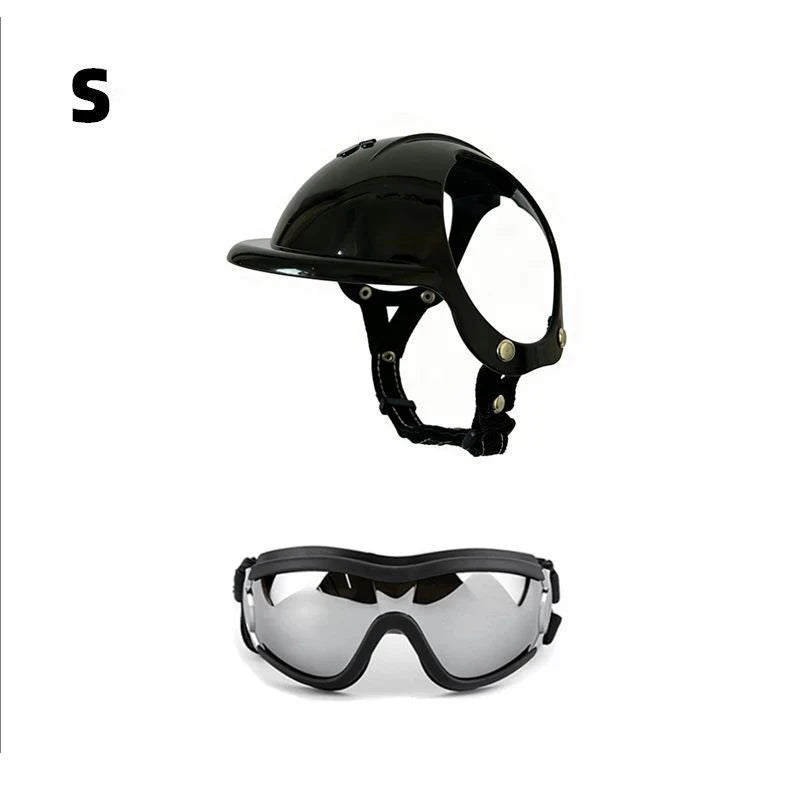 Pet Helmets Windproof Transparent Glasses Sunglasses