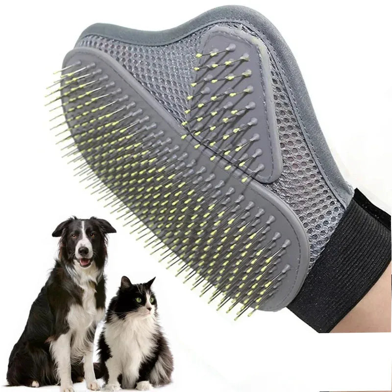 Pet Grooming Glove Hair Removal