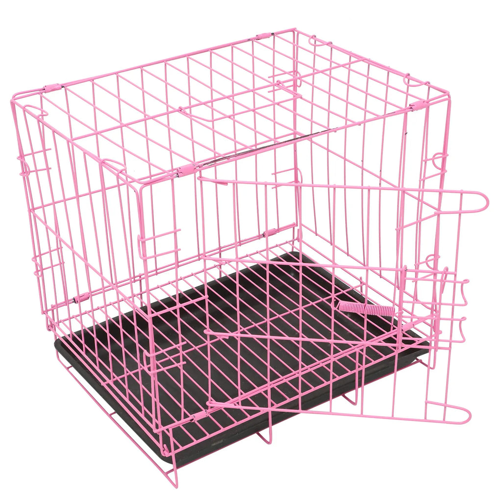 Dog Folding Kennel Indoor Crate for Dogs Durable Steel