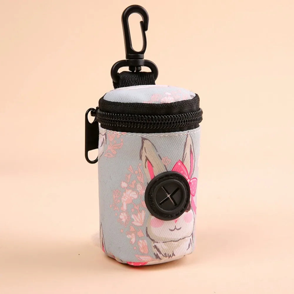 Hangable Dog Poop Bag Dispenser Zipper