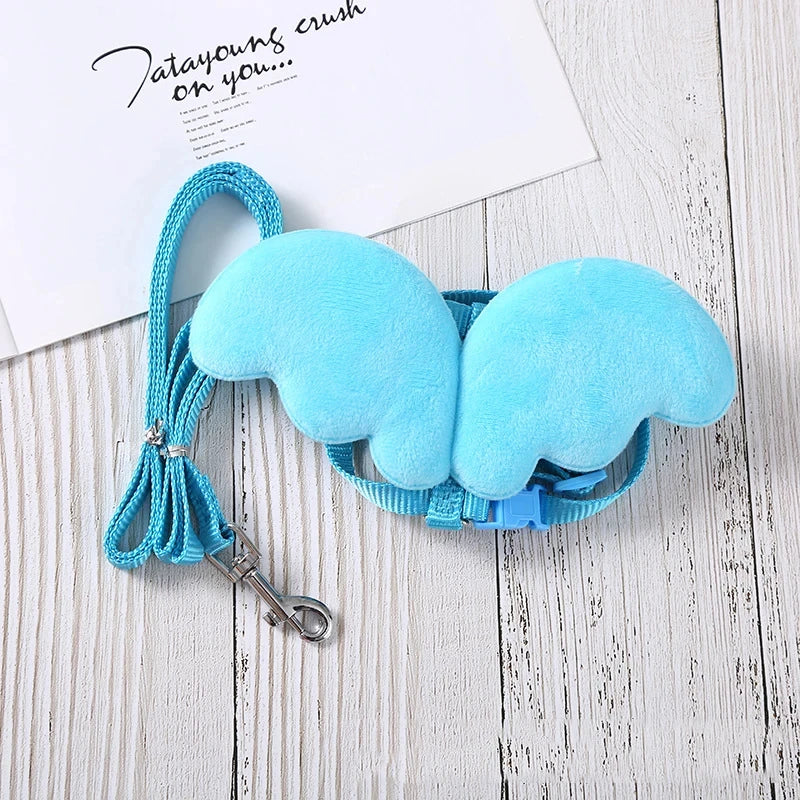 Cute Wing Duck Leash Pet Cat Harness