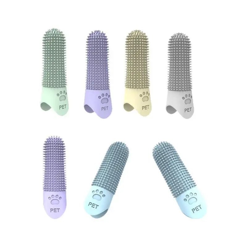 360° Finger Dog Toothbrush Silicone
