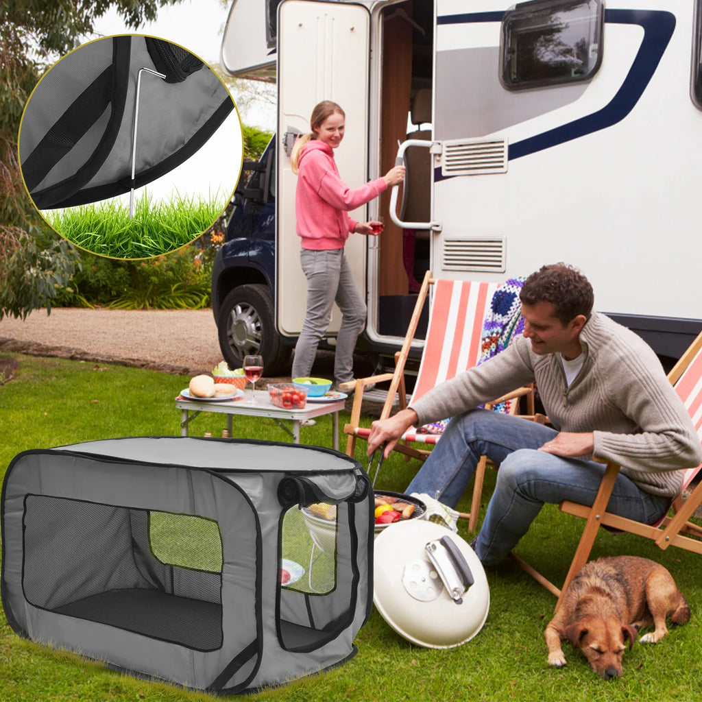Dog/Cat Travel Crate Foldable