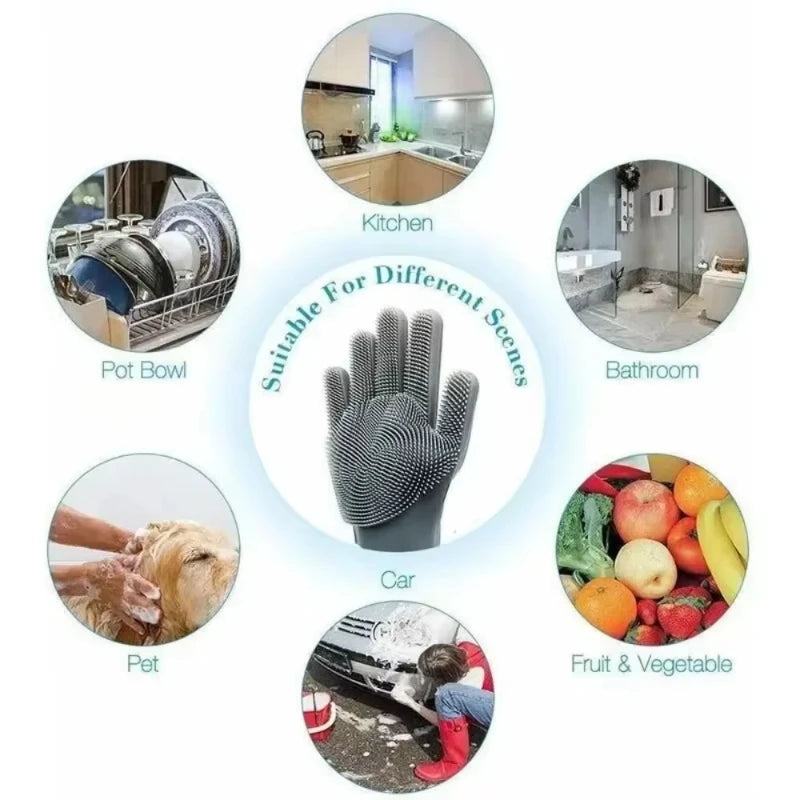 Shampoo Glove Scrubber