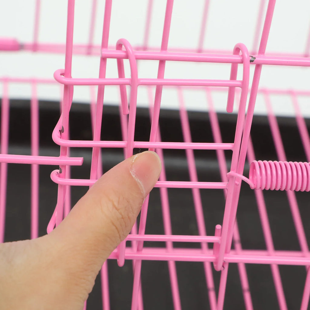 Dog Folding Kennel Indoor Crate for Dogs Durable Steel
