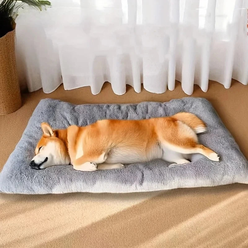 Large Plush Dog Bed Thickened Super Soft