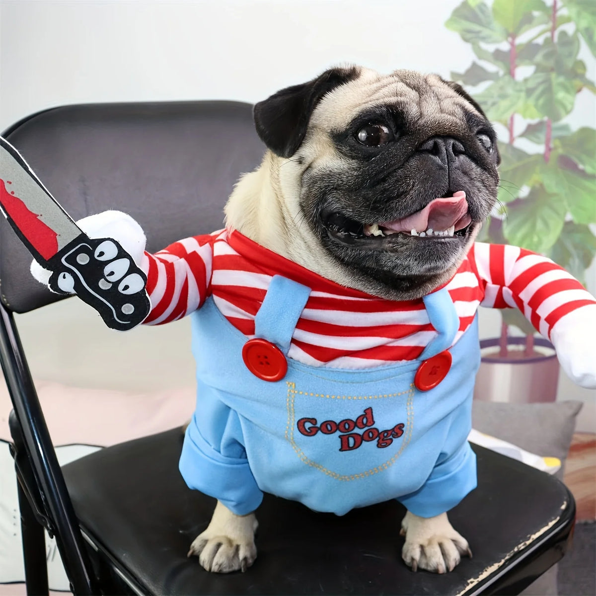 Dog Cosplay Clothes Bloody Doll