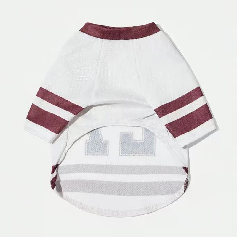 CALIFORNIA 27 Mesh Breathable Dog Jersey Basketball