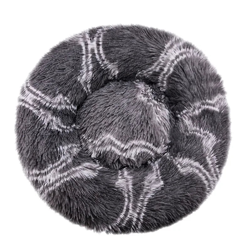 6 Sizes Round Pet Bed for Warm Sleeping