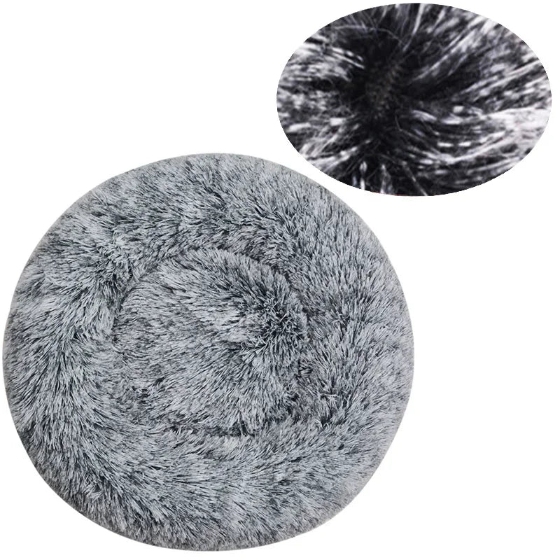 6 Sizes Round Pet Bed for Warm Sleeping