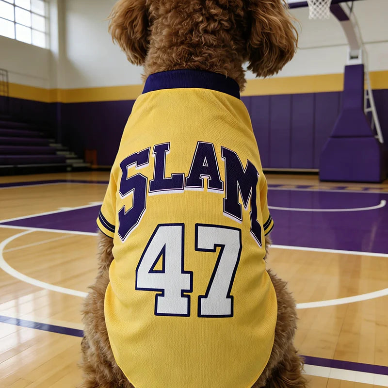SLAM 47 Mesh Breathable Dog Basketball Clothing