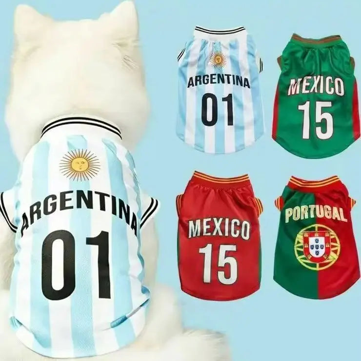 Dog Football Uniform Large Dog Jersey