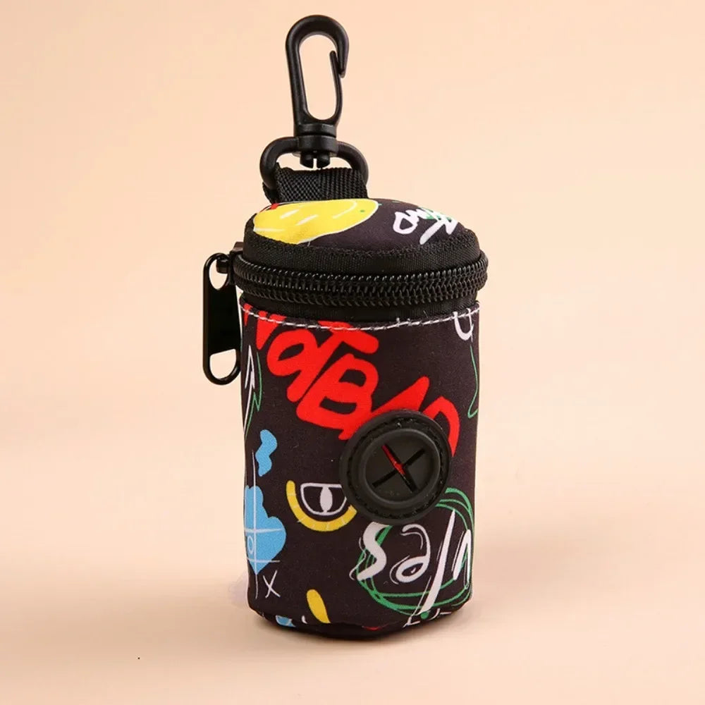 Hangable Dog Poop Bag Dispenser Zipper
