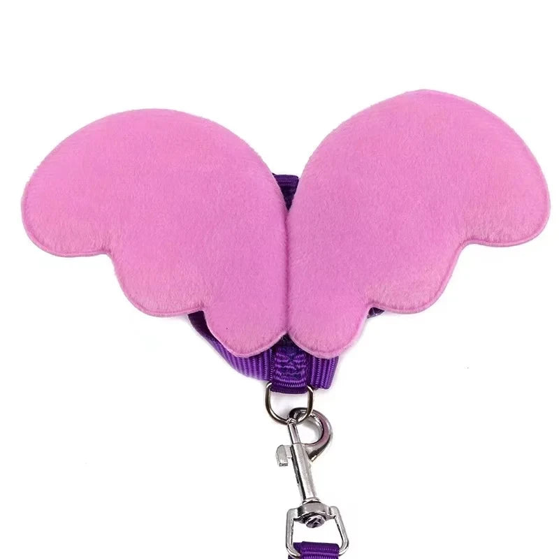 Cute Wing Duck Leash Pet Cat Harness