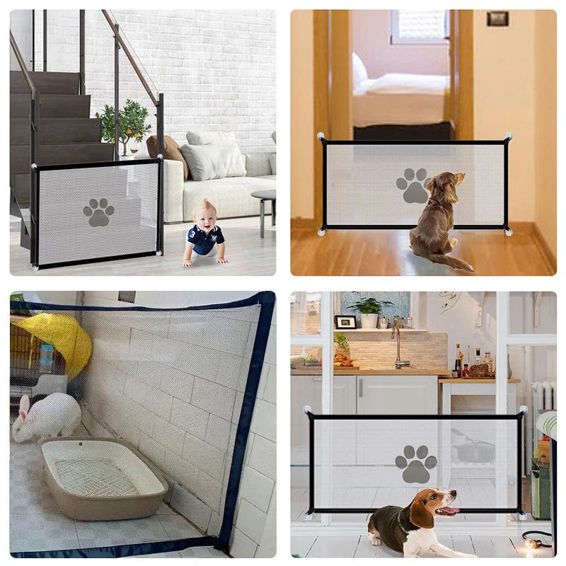 Pet Barrier Fences Portable Folding