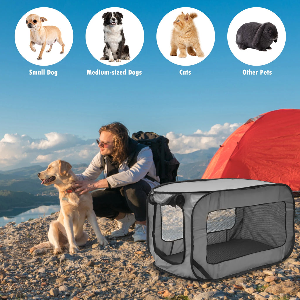Dog/Cat Travel Crate Foldable