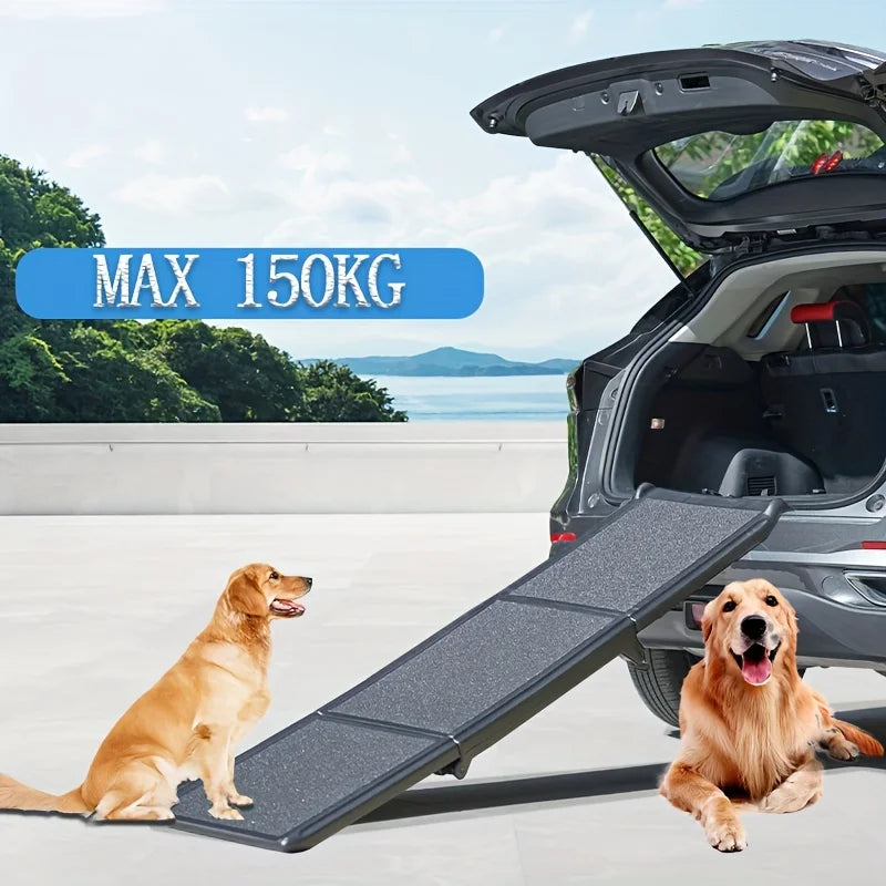 Folding Pet Ramp Stair For Cars Trucks & SUVs