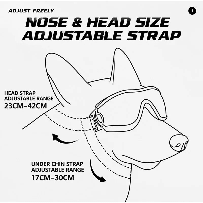 Pet Helmets Windproof Transparent Glasses Sunglasses
