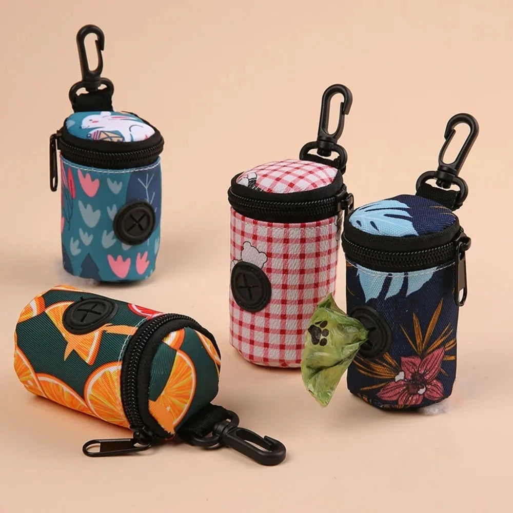 Hangable Dog Poop Bag Dispenser Zipper