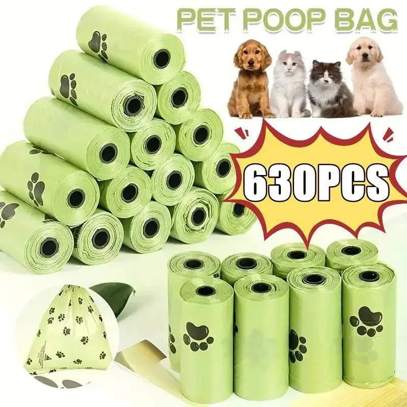 Biodegradable dog poop bags,15 bags/roll